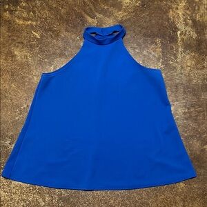 Vibrant Blue Sleeveless Tank Top